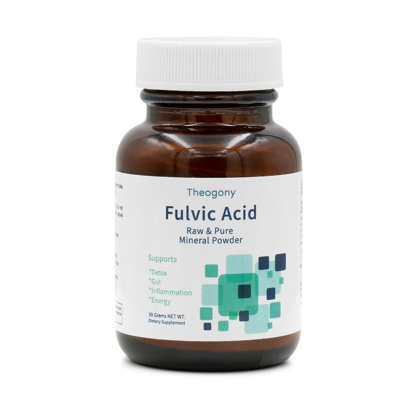 Fulvic Acid Supplement 30 Grams Pure Powder - 100 Servings