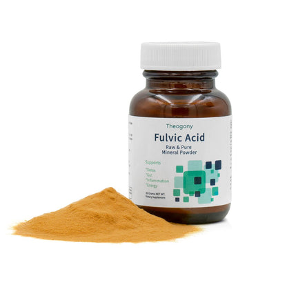 Fulvic Acid Supplement 30 Grams Pure Powder - 100 Servings